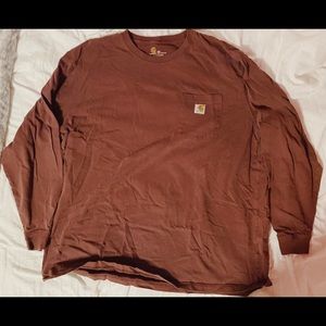 Men’s 2XL Carhartt Maroon Long Sleeve